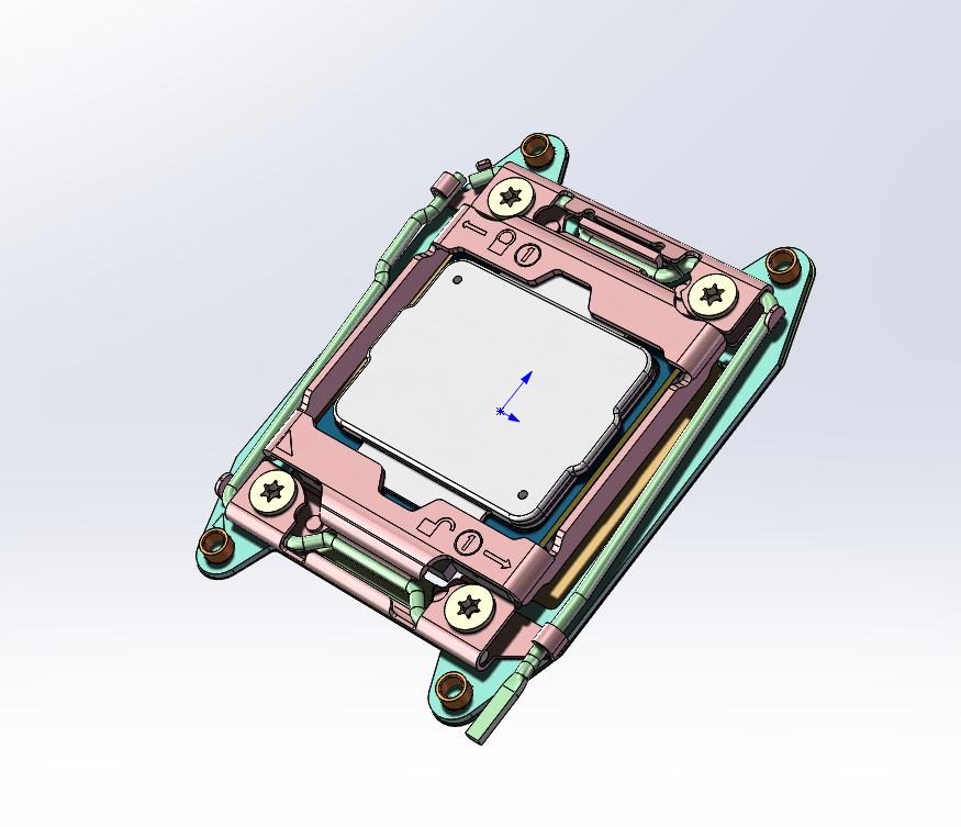 中央处理器插座LGA2011-3窄ILM